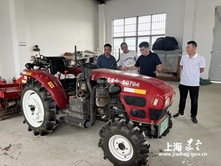 市农机鉴定推广站赴嘉定调研绿叶菜核心基地基本情况